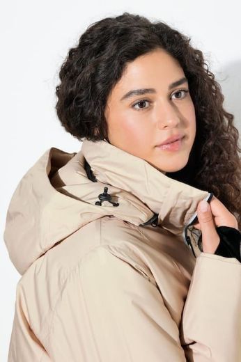 Moda za polnejše Jakna vodootporna s kapuljačom plus velikost, xxl, Ulla Popken in Johann Popken (JP1880)