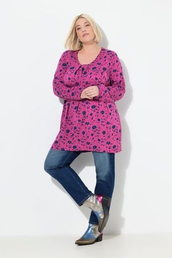 Moda za polnejše Tunika dugih rukava A kroja plus velikost, xxl, Ulla Popken in Johann Popken (JP1880)