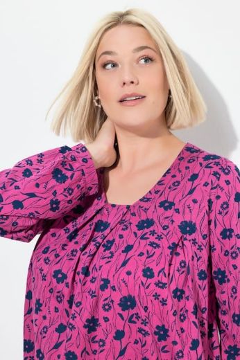 Moda za polnejše Tunika dugih rukava A kroja plus velikost, xxl, Ulla Popken in Johann Popken (JP1880)