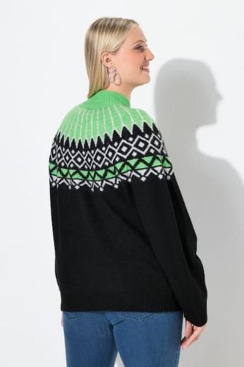 Moda za polnejše Kardigan pleteni s patentnim zatvaračem plus velikost, xxl, Ulla Popken in Johann Popken (JP1880)