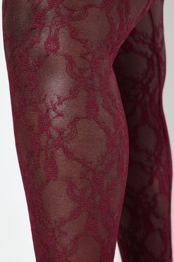 Moda za polnejše Tajice od prozirne čipke plus velikost, xxl, Ulla Popken in Johann Popken (JP1880)