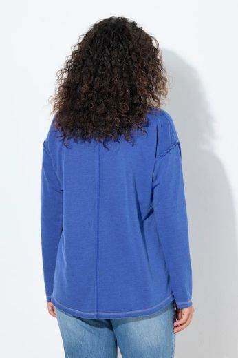 Moda za polnejše Majica dugih rukava V ovratnika plus velikost, xxl, Ulla Popken in Johann Popken (JP1880)