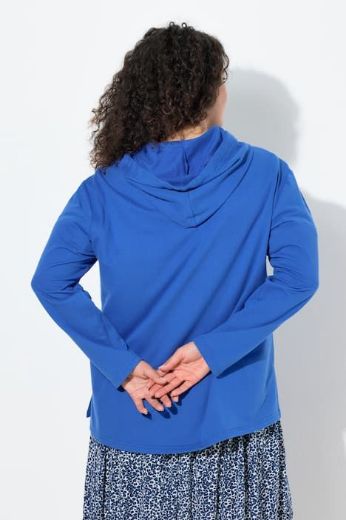 Moda za polnejše Majica dugih rukava s kapuljačom plus velikost, xxl, Ulla Popken in Johann Popken (JP1880)