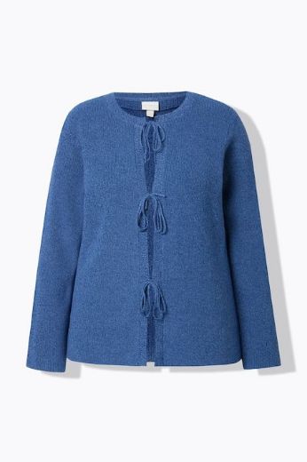 Moda za polnejše Kardigan s ukrasnim kopčanjem na vezice plus velikost, xxl, Ulla Popken in Johann Popken (JP1880)