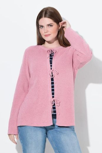 Moda za polnejše Kardigan s ukrasnim kopčanjem na vezice plus velikost, xxl, Ulla Popken in Johann Popken (JP1880)