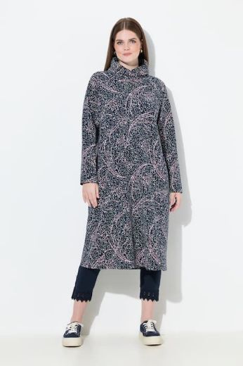 Moda za polnejše Haljina midi dugih rukava plus velikost, xxl, Ulla Popken in Johann Popken (JP1880)