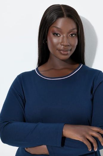 Moda za polnejše Spavaćica dugih rukava 2 komada plus velikost, xxl, Ulla Popken in Johann Popken (JP1880)