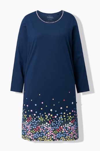 Moda za polnejše Spavaćica dugih rukava 2 komada plus velikost, xxl, Ulla Popken in Johann Popken (JP1880)