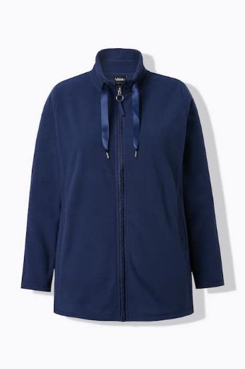 Moda za polnejše Majica dugih rukava s patentnim zatvaračem plus velikost, xxl, Ulla Popken in Johann Popken (JP1880)