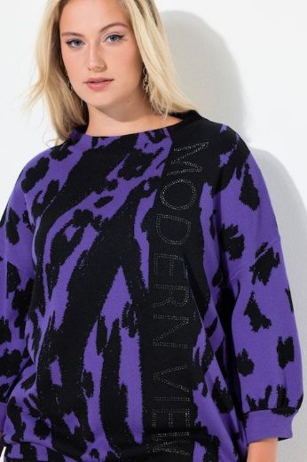 Moda za polnejše Pulover dugih rukava plus velikost, xxl, Ulla Popken in Johann Popken (JP1880)