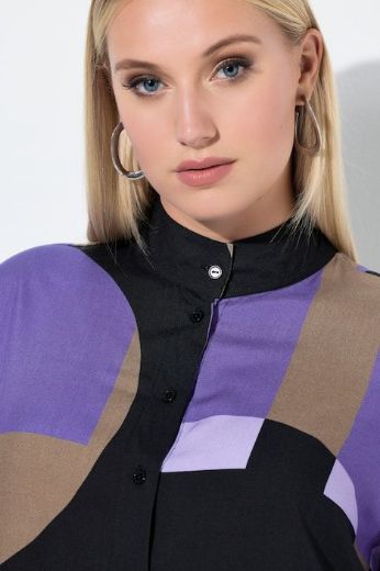 Moda za polnejše Bluza dugih rukava A kroja plus velikost, xxl, Ulla Popken in Johann Popken (JP1880)