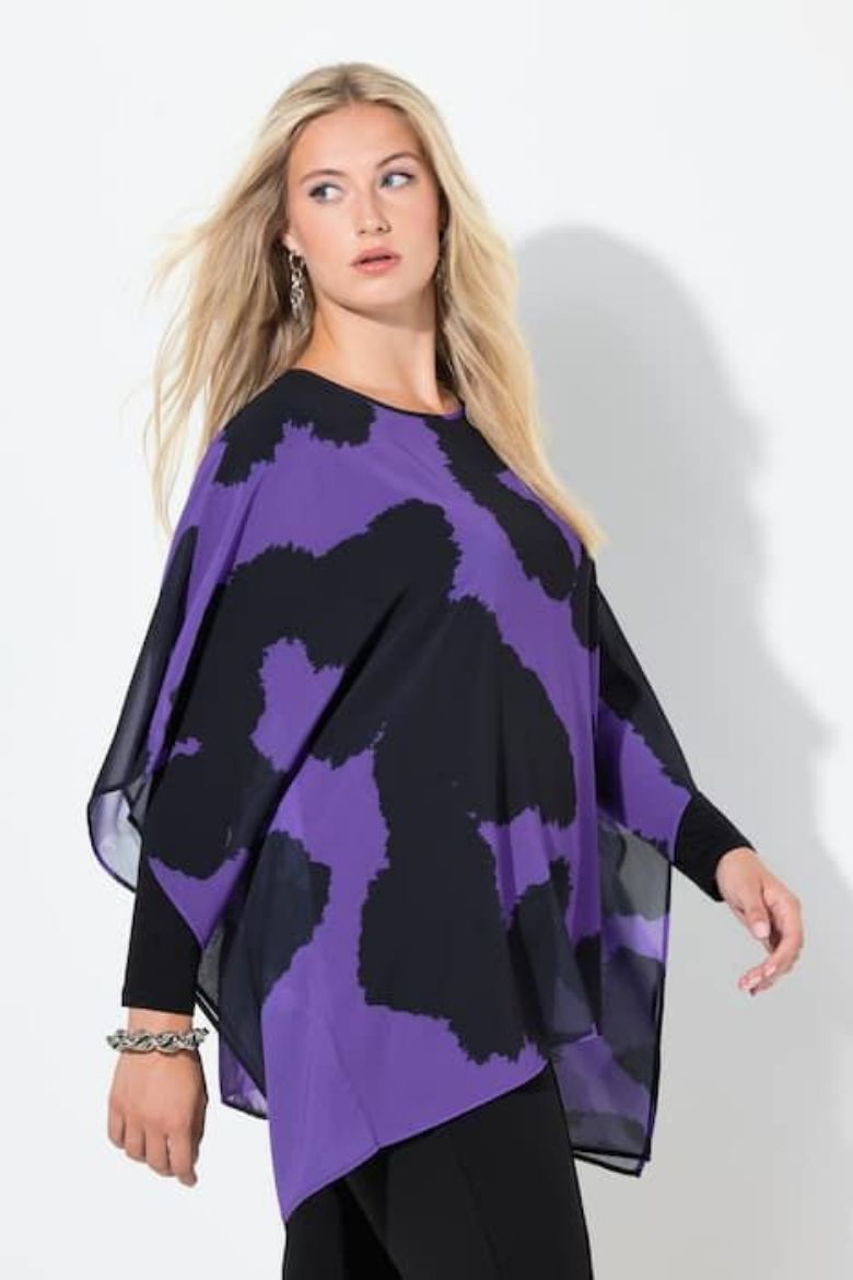 Moda za polnejše Bluza dvoslojna plus velikost, xxl, Ulla Popken in Johann Popken (JP1880)