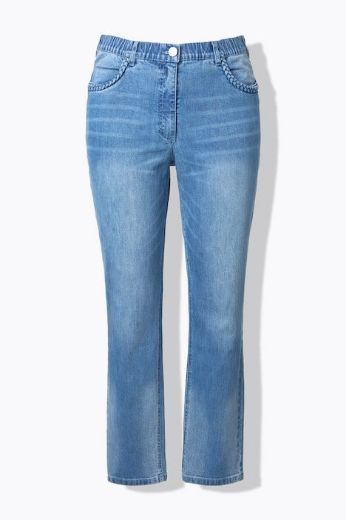 Moda za polnejše Traperice uskih nogavica plus velikost, xxl, Ulla Popken in Johann Popken (JP1880)