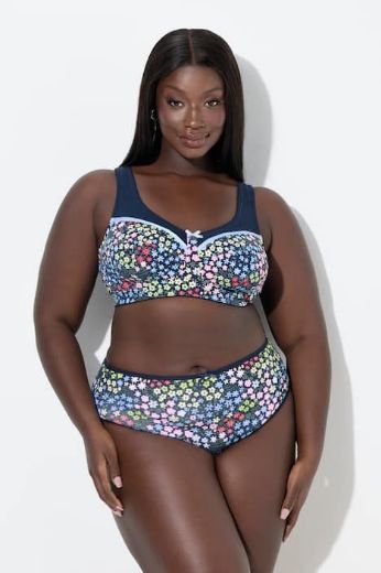 Moda za polnejše Grudnjak bez žice širokih naramenica plus velikost, xxl, Ulla Popken in Johann Popken (JP1880)