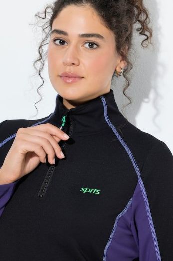 Moda za polnejše Majica sportska dugih rukava plus velikost, xxl, Ulla Popken in Johann Popken (JP1880)