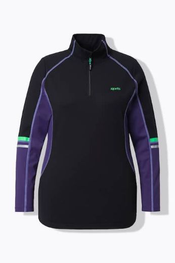 Moda za polnejše Majica sportska dugih rukava plus velikost, xxl, Ulla Popken in Johann Popken (JP1880)