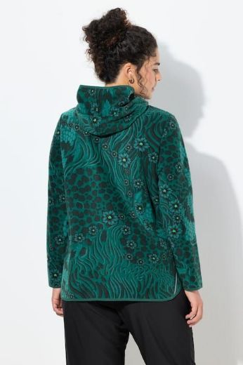 Moda za polnejše Majica dugih rukava s kapuljačom plus velikost, xxl, Ulla Popken in Johann Popken (JP1880)