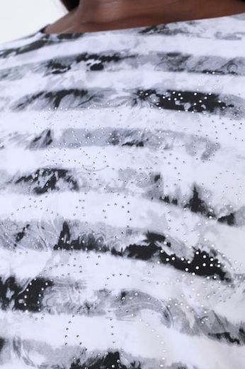 Moda za polnejše Majica 3/4 rukava plus velikost, xxl, Ulla Popken in Johann Popken (JP1880)