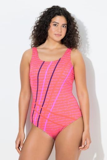 Moda za polnejše Kupaći kostim jednodijelni plus velikost, xxl, Ulla Popken in Johann Popken (JP1880)