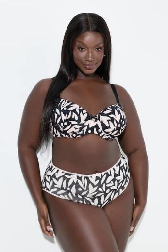 Moda za polnejše Gaćice midi 5 komada plus velikost, xxl, Ulla Popken in Johann Popken (JP1880)