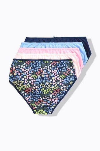 Moda za polnejše Gaćice midi 5 komada plus velikost, xxl, Ulla Popken in Johann Popken (JP1880)