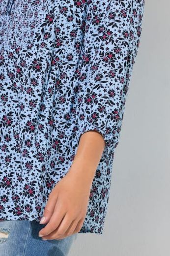 Moda za polnejše Bluza 3/4 rukava plus velikost, xxl, Ulla Popken in Johann Popken (JP1880)