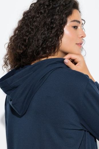 Moda za polnejše Haljina midi dugih rukava s kapuljačom plus velikost, xxl, Ulla Popken in Johann Popken (JP1880)