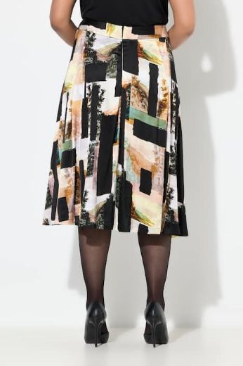 Moda za polnejše Suknja midi A kroja plus velikost, xxl, Ulla Popken in Johann Popken (JP1880)