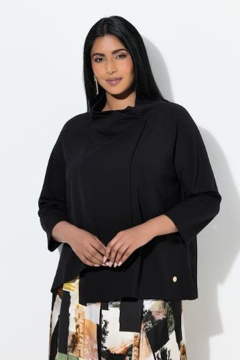 Moda za polnejše Majica 3/4 rukava A kroja plus velikost, xxl, Ulla Popken in Johann Popken (JP1880)