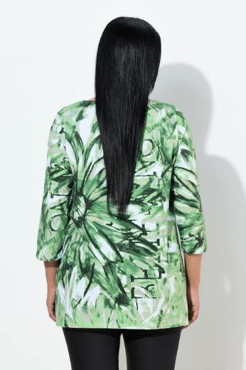 Moda za polnejše Majica 3/4 rukava A kroja plus velikost, xxl, Ulla Popken in Johann Popken (JP1880)