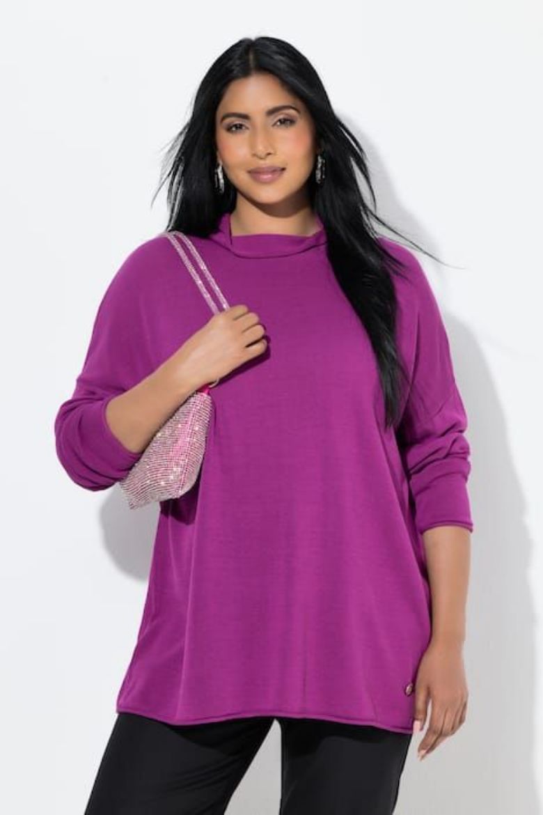 Moda za polnejše Pulover dugih rukava plus velikost, xxl, Ulla Popken in Johann Popken (JP1880)