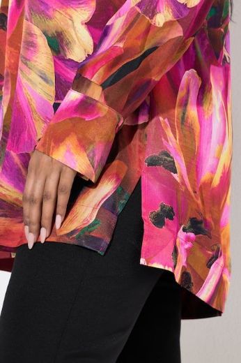 Moda za polnejše Bluza dugih rukava V ovratnika plus velikost, xxl, Ulla Popken in Johann Popken (JP1880)