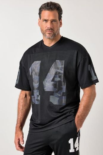 Moda za polnejše Majica sportska kratkih rukava plus velikost, xxl, Ulla Popken in Johann Popken (JP1880)