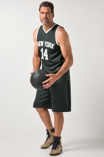 Moda za polnejše Majica bez rukava za sport s natpisom plus velikost, xxl, Ulla Popken in Johann Popken (JP1880)