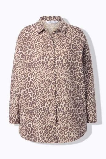 Moda za polnejše Košulja dugih rukava dužeg kroja plus velikost, xxl, Ulla Popken in Johann Popken (JP1880)