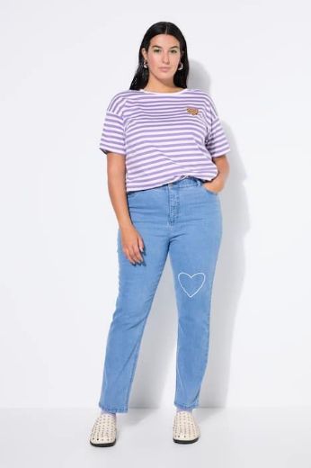 Moda za polnejše Traperice širokih nogavica plus velikost, xxl, Ulla Popken in Johann Popken (JP1880)