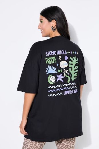 Moda za polnejše Majica kratkih rukava šireg kroja plus velikost, xxl, Ulla Popken in Johann Popken (JP1880)