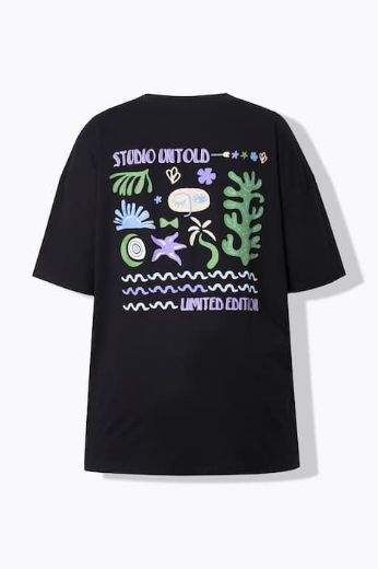 Moda za polnejše Majica kratkih rukava šireg kroja plus velikost, xxl, Ulla Popken in Johann Popken (JP1880)