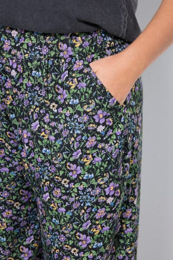 Moda za polnejše Hlače širokih nogavica cvjetnog uzorka plus velikost, xxl, Ulla Popken in Johann Popken (JP1880)