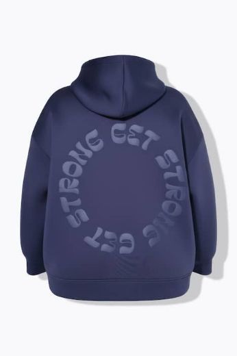 Moda za polnejše Majica dugih rukava s patentnim zatvaračem i kapuljačom plus velikost, xxl, Ulla Popken in Johann Popken (JP1880)