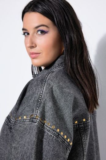 Moda za polnejše Košulja traper šireg kroja plus velikost, xxl, Ulla Popken in Johann Popken (JP1880)