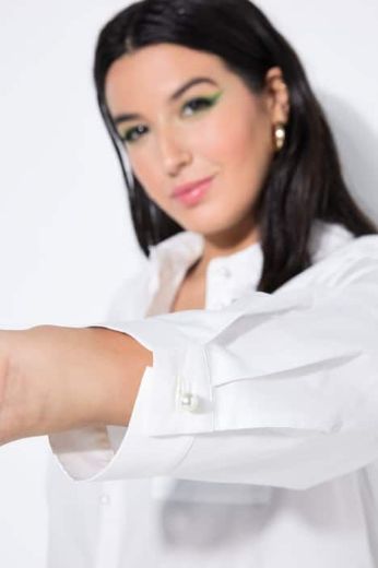 Moda za polnejše Košulja dugih ruava dužeg kroja plus velikost, xxl, Ulla Popken in Johann Popken (JP1880)