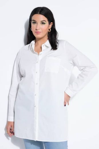 Moda za polnejše Košulja dugih ruava dužeg kroja plus velikost, xxl, Ulla Popken in Johann Popken (JP1880)