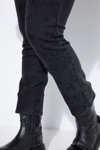 Moda za polnejše Traperice širokih nogavica plus velikost, xxl, Ulla Popken in Johann Popken (JP1880)