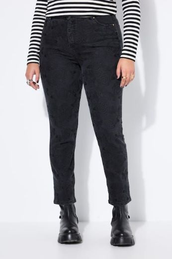 Moda za polnejše Traperice širokih nogavica plus velikost, xxl, Ulla Popken in Johann Popken (JP1880)