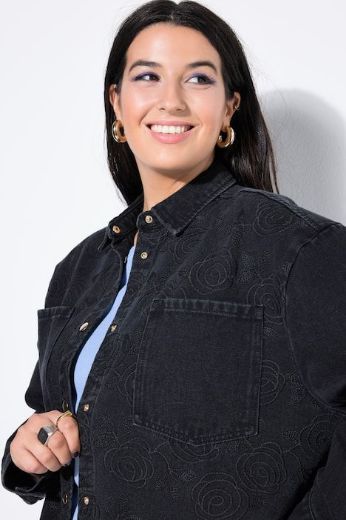 Moda za polnejše Košulja dugih rukava šireg kroja plus velikost, xxl, Ulla Popken in Johann Popken (JP1880)