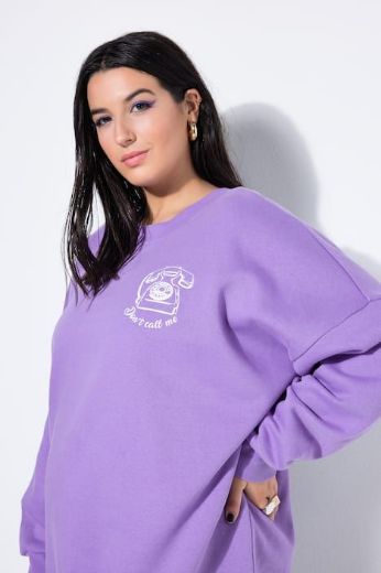 Moda za polnejše Majica dugih rukava šireg kroja plus velikost, xxl, Ulla Popken in Johann Popken (JP1880)