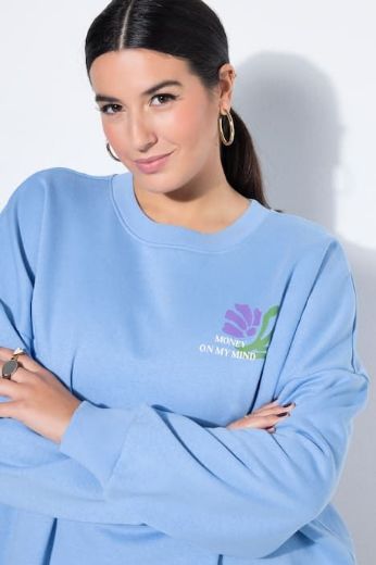 Moda za polnejše Majica dugih rukava šireg kroja plus velikost, xxl, Ulla Popken in Johann Popken (JP1880)