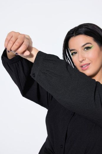 Moda za polnejše Haljina dugih rukava na kopčanje plus velikost, xxl, Ulla Popken in Johann Popken (JP1880)