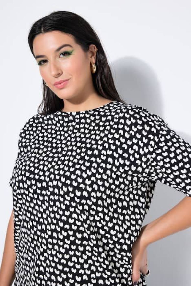 Moda za polnejše Majica kratkih rukava plus velikost, xxl, Ulla Popken in Johann Popken (JP1880)